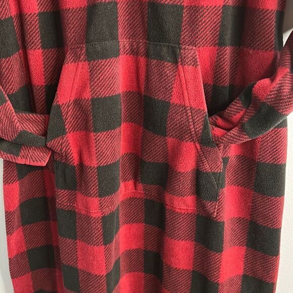 Guide Series Buffalo Check Fleece Nightgown Medium - Picture 4 of 5